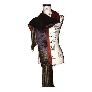 Vintage Isa Milano Rayon and Silk Scarf